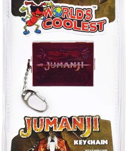 World’s Coolest Miniature Jumanji Board Game Keychain – Accurate Novelty Film Replica Contains Magnetic Pieces and Dice