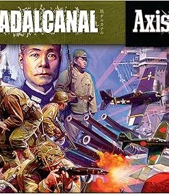 Axis & Allies Guadalcanal Board Game Strategy for 2 Players Ages 12+