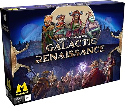 Galactic Renaissance Strategy Board Game for 2-4 Players Ages 14+ Galactic Renaissance Strategy Board Game for 2-4 Players Ages 14+