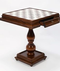 Monticello Luxury Chess and Checkers Table by Bello Games Italy 2