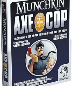 Munchkin Axe Cop Fun Card Game Adventure for All Ages 2