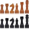 Classic Wooden Backgammon Set for Adults Kids Premium Travel Game 4