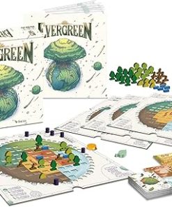 Evergreen Abstract Strategy Board Game for 1 to 4 Players Ages 8+ 2