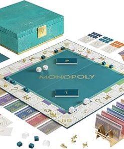 Monopoly Del Mar Shagreen Edition by WS Game Company Game Set