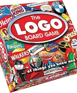 The Logo Board Game – Fun Family Game for Adults and Kids Aged 12+