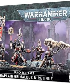 Warhammer 40,000 Black Templars Grimaldus and Retinue Official Guide