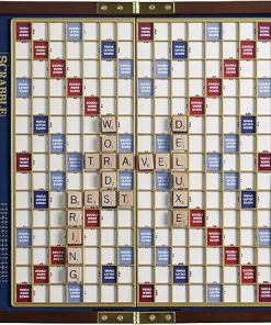 Scrabble Deluxe Travel Edition for 2 to 4 Players by WS Game Company