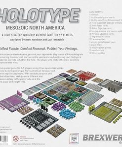 Holotype Mesozoic North America Strategy Board Game for Ages 14+ 2