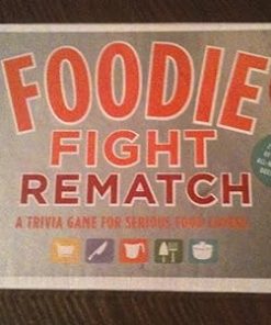 Foodie Fight Rematch Trivia Game for Serious Food Lovers by Chronicle Books