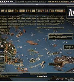 Axis and Allies Pacific 1940 Second Edition WWII Strategy Board Game 2