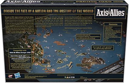 Axis and Allies Pacific 1940 Second Edition WWII Strategy Board Game 2 Axis and Allies Pacific 1940 Second Edition WWII Strategy Board Game - Image 2
