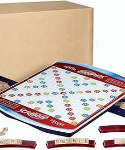 Scrabble Deluxe Edition Board Game by Hasbro Gaming Amazon Exclusive 2