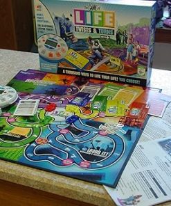 Hasbro The Game of Life Twists and Turns Electronic Edition Board Game
