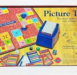Pictionary 15th Anniversary Edition Special Challenge Die Game 2000 2