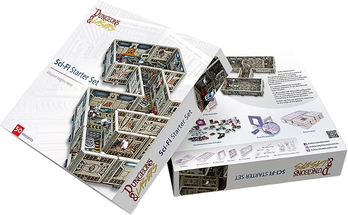 Archon Studio Dungeons and Lasers Sci-Fi Starter Set Unpainted 280 Pieces Archon Studio Dungeons and Lasers Sci-Fi Starter Set Unpainted 280 Pieces