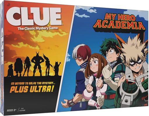My Hero Academia Clue Game Featuring Characters and Locations
