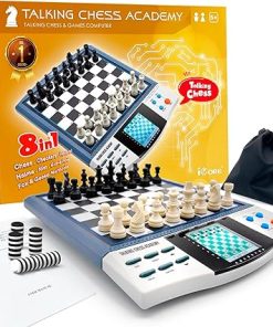 iCore Electronic Chess Set for Kids – 30 Skill Levels Talking Coach