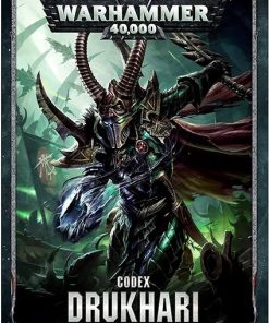 Warhammer 40,000 Codex Drukhari Book by Games Workshop