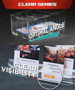 Clear Series Board Game Accessories Set with 16 Connectable Trays 2
