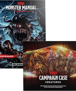 Dungeons and Dragons D&D Monster Manual Campaign Case Creatures Book