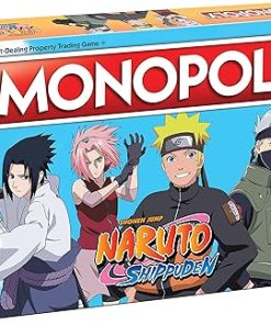 Naruto Monopoly Collectible Game Featuring Iconic Anime Locations