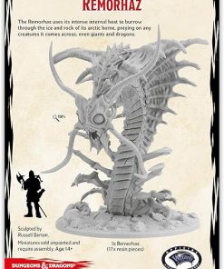 Gale Force Nine Remorhaz Miniature in Multicolor for Tabletop Games 2