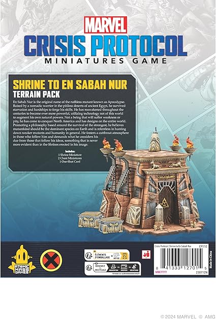 Marvel Crisis Protocol En Sabah Nur Terrain Pack for Apocalypse Theme 2 Marvel Crisis Protocol En Sabah Nur Terrain Pack for Apocalypse Theme - Image 2