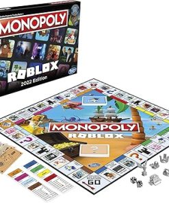 Roblox Monopoly 2022 Edition Board Game for 6 Players with Virtual Code 2