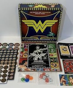 Aquarius Wonder Woman Licensed Board Game for Enthusiasts and Fans 2