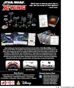 Galactic Empire Squadron Starter Pack for Star Wars X-Wing Strategy Game 2