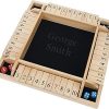 Custom 4 Player Shut The Box Game in Natural Wood for Unique Gifts
