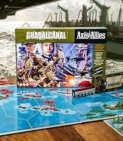 Axis & Allies Guadalcanal Board Game Strategy for 2 Players Ages 12+ 2