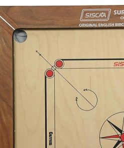 SISCAA Carrom Board Sure SLAM Indoor Game Approved by Carrom Federation 2