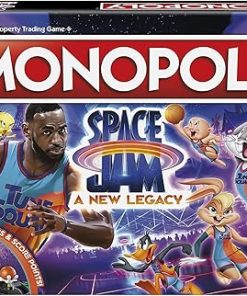 Monopoly Space Jam A New Legacy Family Board Game for Ages 8 and Up