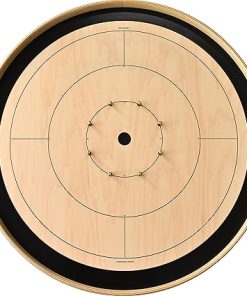 Tournament Style Crokinole Board Game Set with Branding – Canada Board