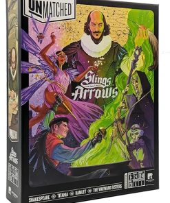 Unmatched Slings and Arrows Strategy Board Game for 2 to 4 Players