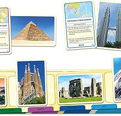 Tactic Merveilles du Monde 55793 Multicolored World Wonders Game 2