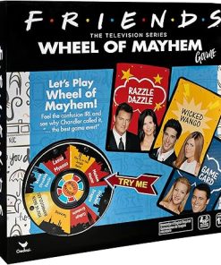 Spin Master Friends TV Show Wheel of Mayhem Game for Ages 12 and Up 2