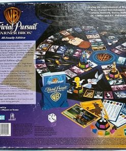 Warner Bros Trivial Pursuit Family Edition Board Game for All Ages 2