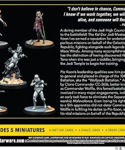 Star Wars Shatterpoint Lead by Example Squad Pack Tabletop Miniatures Game 2