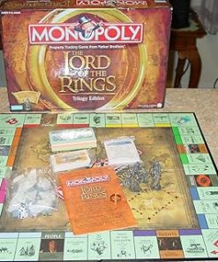 Monopoly The Lord of The Rings Trilogy Edition by Hasbro Games
