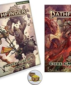 Pathfinder Remastered Second Edition Core Player and GM Screen Treasure Chest