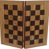 Natural Cork Backgammon Set for Wine Lovers with Olive Wood Chips 3 Natural Cork Backgammon Set for Wine Lovers with Olive Wood Chips 3
