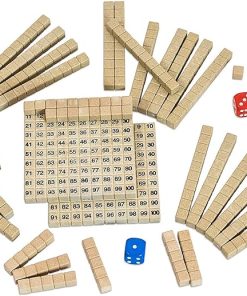 Wissner 2000 Hundred Board Math Game in Multiple Colors