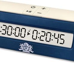 Digital Chess Clock Portable Timer with Delay Button for Tournaments 2