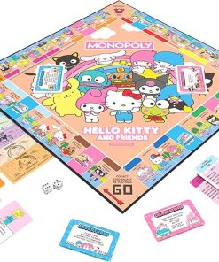 Hello Kitty Monopoly Premium Edition with Rose Gold Tokens and Board 2