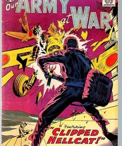 Our Army At War 76 1958 DC War Comic By Joe Kubert And Russ Heath 2