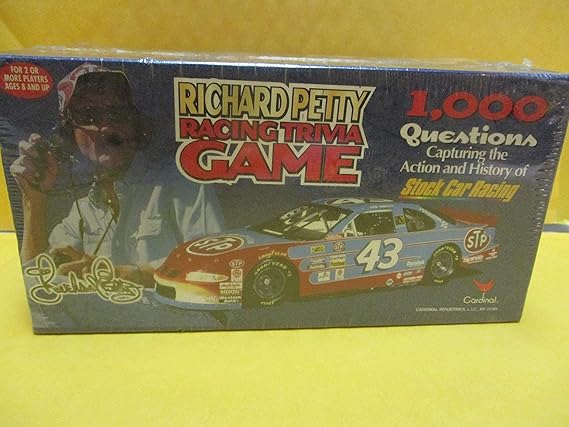 Richard Petty Trivia Game with One Thousand Questions for Fans Richard Petty Trivia Game with One Thousand Questions for Fans
