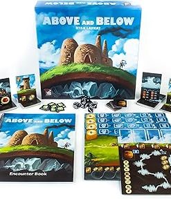 Above and Below Strategy Board Game by Red Raven Games for All Ages 2