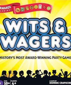Wits and Wagers Deluxe Party Game Fun for Family and Friends